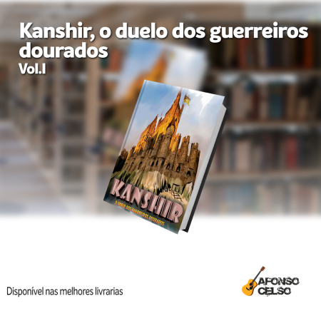 Base Livro Kanshir, o duelo dos guerreiros dourados